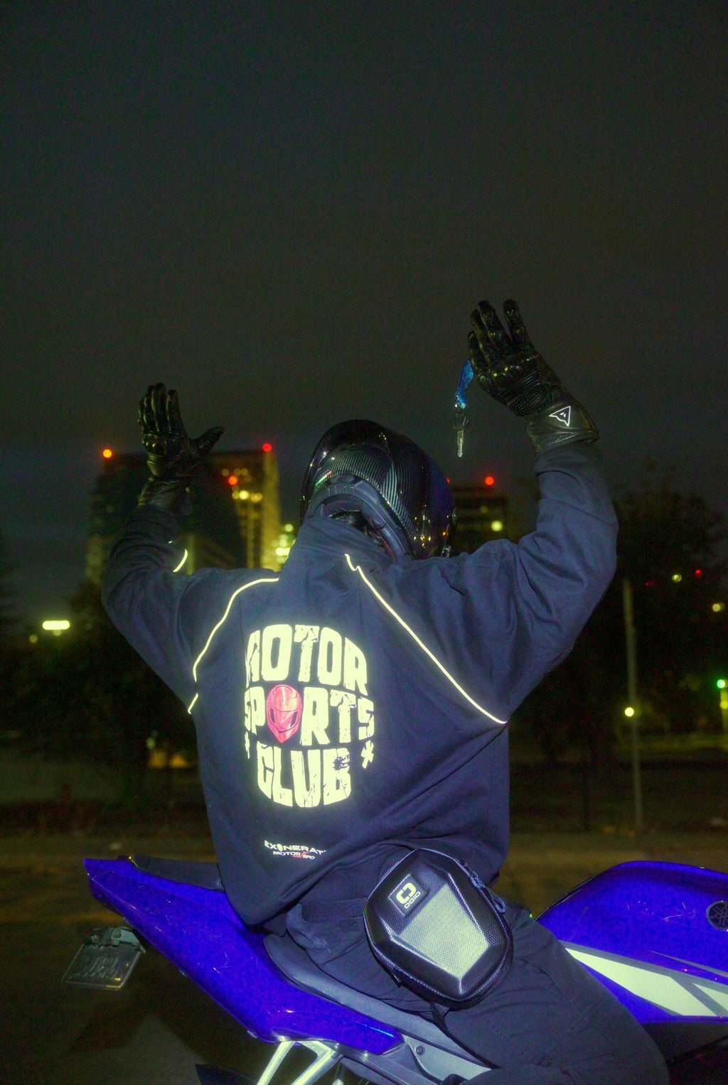 Motorsports Club Reflective Windbreaker